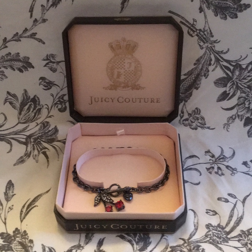 Juicy Couture Cherry Wish Charm Bracelet
